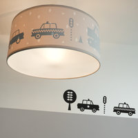 plafondlamp silhouet