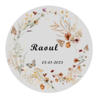 Geboorte muurcirkels