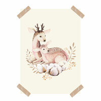 bosdieren aquarel posters