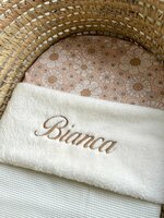 corduroy teddydeken met naam