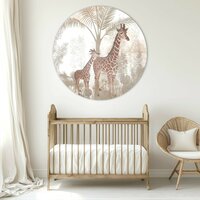 jungle olifant en giraffen