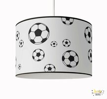 Hanglamp voetbal wit