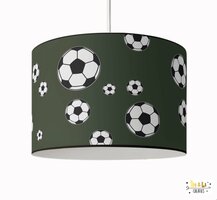 hanglamp voetbal olijfgroen