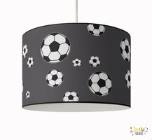 Hanglamp voetbal grijs