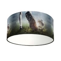 plafondlamp voetbal voet
