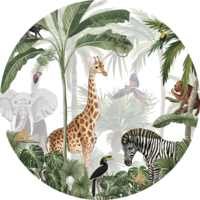 Muursticker Jungle Jive 100cm