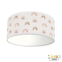 Plafondlamp Regenboogjes zachte tintjes