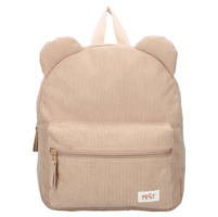 rugtasje corduroy beige met oortjes