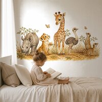 Behang safari adventure vlinders