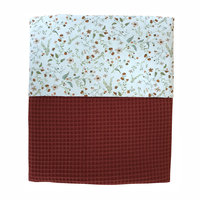 Ledikant deken Romantische bloementjes