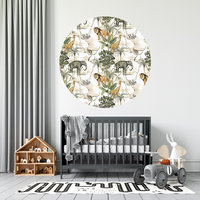 muurcirkel rond jungle kids