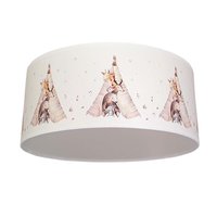 Plafondlamp aquarel bosdieren