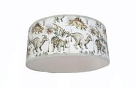 Plafondlamp Dino´s aquarel
