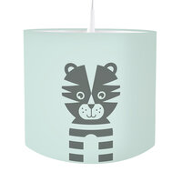 Lamp silhouet Tijger Kinderkamer | effen