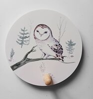 Kapstokje Bosdieren uil