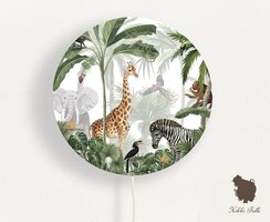wandlamp rond jungle Jive