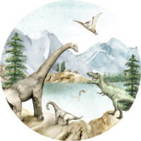 muurcirkel dino dreams