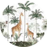 muurcirkel gracious giraffes