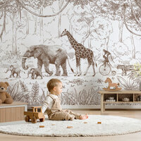 animal parade brown behang kikki belle