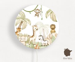 wandlamp rond savannah joy