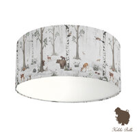plafondlamp white forest