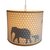 Lamp jungle silhout oker
