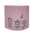 Lamp silhouet Bloemen Kinderkamer | effen Lamp silhouet Bloemen Kinderkamer | effen