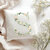 Letter kussen bloemetjes groen Letter kussen bloemetjes groen