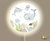 wandlamp rond under the sea