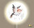 wandlamp rond forest vogel wandlamp rond forest vogel