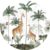 muurcirkel gracious giraffes