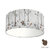 plafondlamp white forest