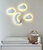 Wolk & Maan Lamp set met warm wit led licht