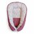 Babynestje bloemen pink