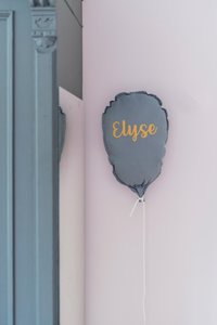 decoratie Ballon gepersonaliseerd met - Bi&Li Creaties