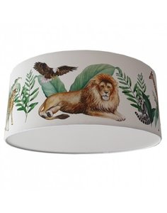 PLAFONDLAMP JUNGLE DIEREN