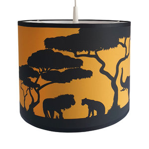 lamp safari silhouet