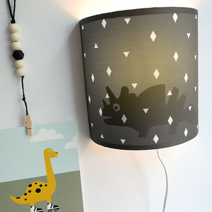 wandlamp silhouet dino wyber