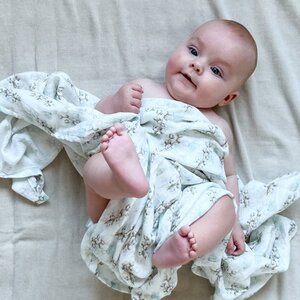 Swaddle groene bloesem