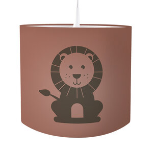 Lamp silhouet Leeuw Kinderkamer | effen