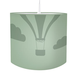 Lamp silhouet Luchtballon Kinderkamer | effen