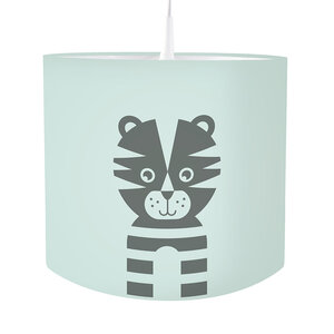 Lamp silhouet Tijger Kinderkamer | effen