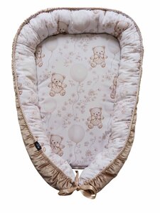 Babynestje velours beren