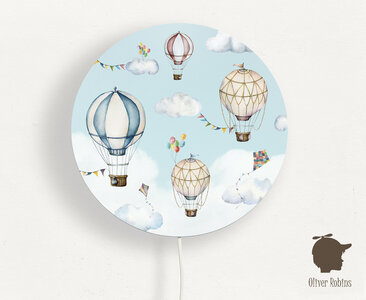wandlamp rond balloons bonanza