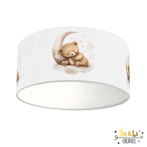 plafondlamp beer op maan