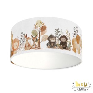 Plafondlamp safari zoo
