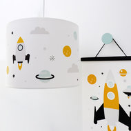 Lamp Raket Kinderkamer | wit