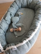 Babynestje confetti saphire