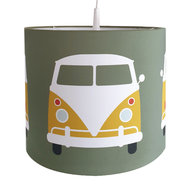 Lamp Safari busje Kinderkamer | olijf groen