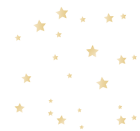 muurstickers gouden sterren
